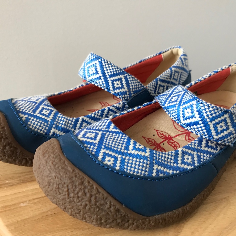 Keen - Funky MJ shoes - Blue and white